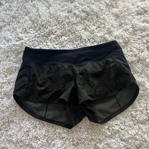Lululemon camo shorts
